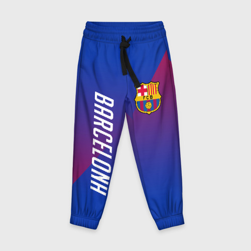 Детские брюки 3D FC Barcelona, цвет 3D печать
