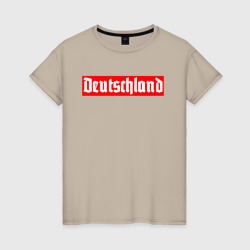 Женская футболка хлопок Deutschland