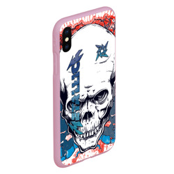 Чехол для iPhone XS Max матовый Metallica Металлика - фото 2