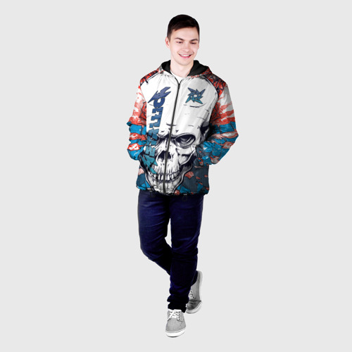 Мужская куртка 3D с принтом METALLICA | МЕТАЛЛИКА, фото на моделе #1