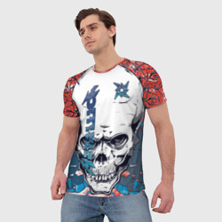 Мужская футболка 3D Metallica Металлика - фото 2