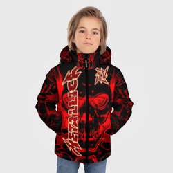Зимняя куртка для мальчиков 3D Metallica - фото 2
