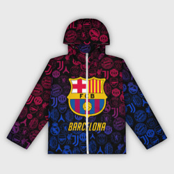Женская ветровка 3D FC Barcelona Barca Барселона