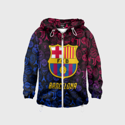 Детская ветровка 3D FC Barcelona Barca Барселона