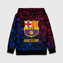 Детская толстовка 3D FC Barcelona Barca Барселона