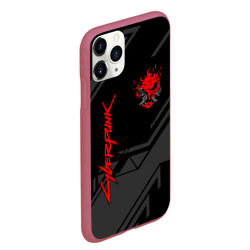 Чехол для iPhone 11 Pro Max матовый Cyberpunk 2077 Киберпанк 2077 - фото 2