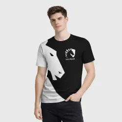 Мужская футболка 3D Team liquid Тим ликвид - фото 2