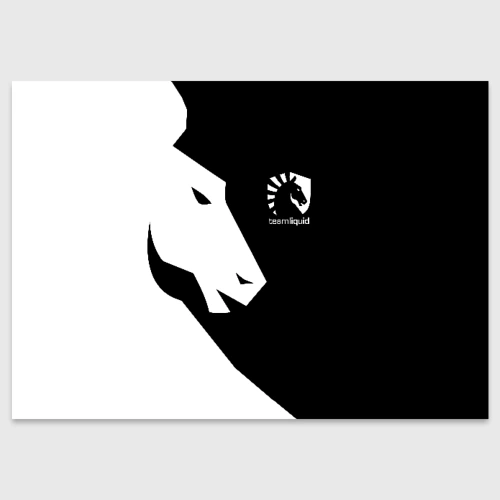 Поздравительная открытка Team liquid Тим ликвид