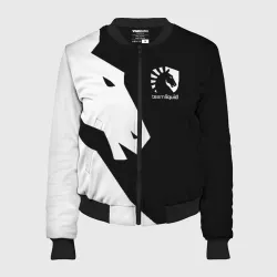 Женский бомбер 3D Team liquid Тим ликвид