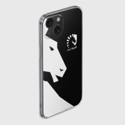 Чехол для iPhone 15 силиконовый с защитой камеры Team liquid Тим ликвид - фото 2