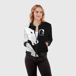 Женский бомбер 3D Team liquid Тим ликвид - фото 2