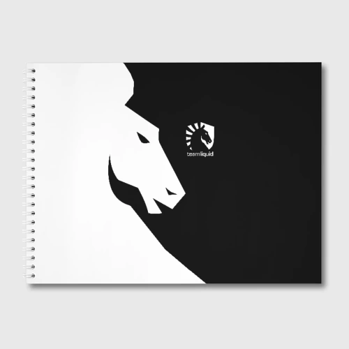 Альбом для рисования Team liquid Тим ликвид