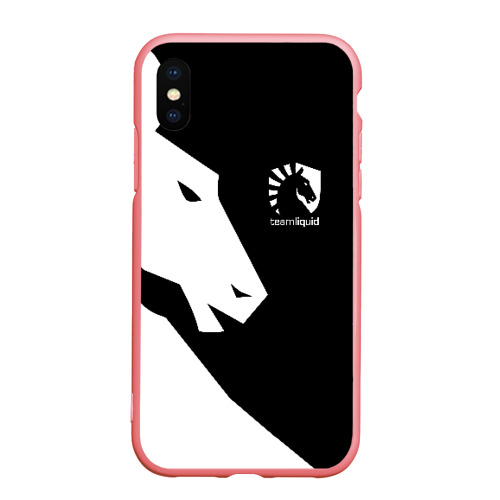 Чехол для iPhone XS Max матовый Team liquid Тим ликвид, цвет баблгам