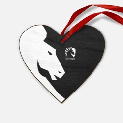Деревянная игрушка Сердце Team liquid Тим ликвид