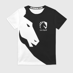 Женская футболка 3D Team liquid Тим ликвид