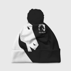 Шапка 3D c помпоном Team liquid Тим ликвид