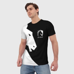 Мужская футболка 3D Team liquid Тим ликвид - фото 2