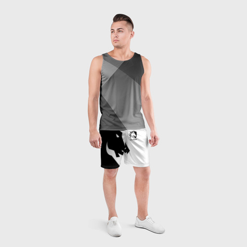 Мужские шорты спортивные Team liquid Тим ликвид, цвет 3D печать - фото 4