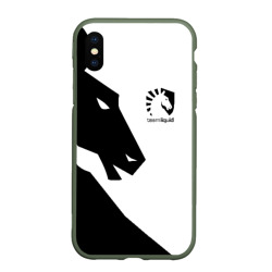 Чехол для iPhone XS Max матовый Team liquid Тим ликвид