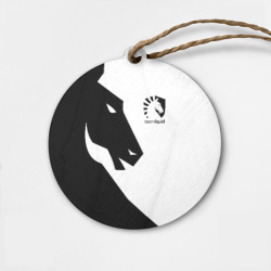 Деревянная игрушка круг Team liquid Тим ликвид