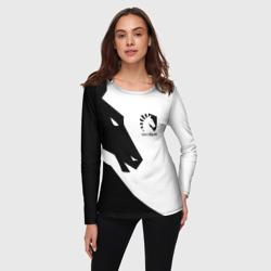 Женский лонгслив 3D Team liquid Тим ликвид - фото 2