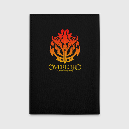 Обложка для автодокументов Лого Overlord, цвет черный - фото 2