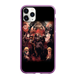 Чехол для iPhone 11 Pro Max матовый Overlord 1