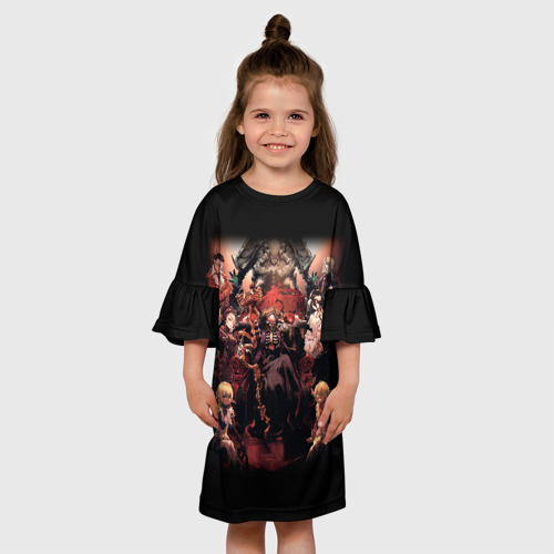 Детское платье 3D Overlord 1, цвет 3D печать - фото 4