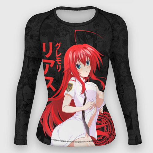 Женский рашгард 3D DxD rias Japan style, цвет 3D печать