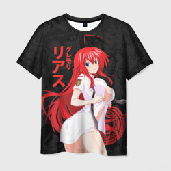 Мужская футболка 3D DxD rias Japan style