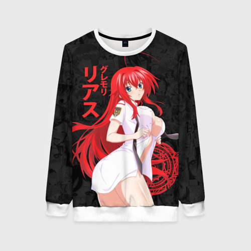 Женский свитшот 3D DxD rias Japan style, цвет 3D печать