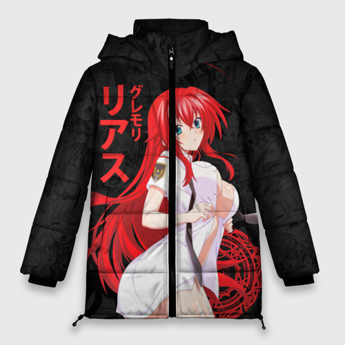 Женская зимняя куртка Oversize DxD rias Japan style, цвет светло-серый