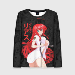 Женский лонгслив 3D DxD rias Japan style