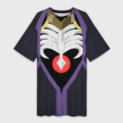 Платье-футболка 3D Overlord Momonga