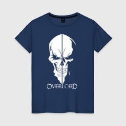 Женская футболка хлопок Overlord Skull