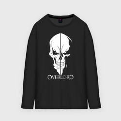 Женский лонгслив oversize хлопок Overlord Skull