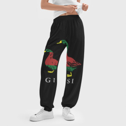 Женские джоггеры оверсайз 3D Модный гусь - фото 2