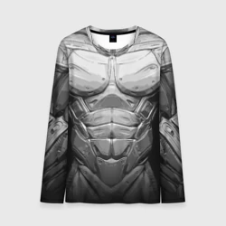 Мужской лонгслив 3D Crysis Экзоскелет