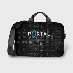 Сумка для ноутбука 3D Portal icons