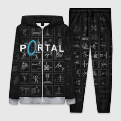 Женский костюм 3D Portal icons