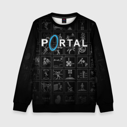 Детский свитшот 3D Portal icons