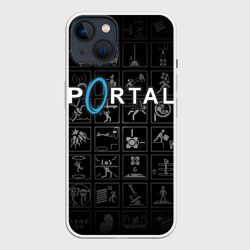 Чехол для iPhone 14 Portal icons