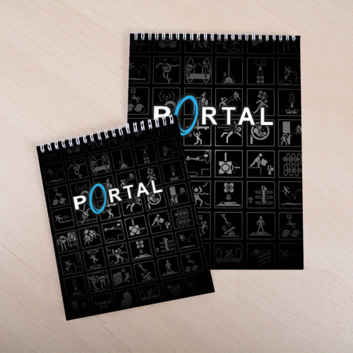 Скетчбук Portal icons, цвет белый - фото 4