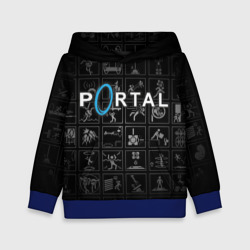 Детская толстовка 3D Portal icons