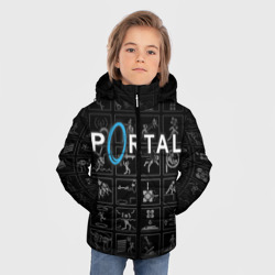 Зимняя куртка для мальчиков 3D Portal icons - фото 2