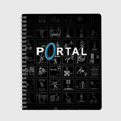 Тетрадь Portal icons