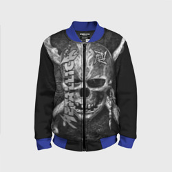 Детский бомбер 3D Metallica skull