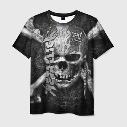 Мужская футболка 3D Metallica skull