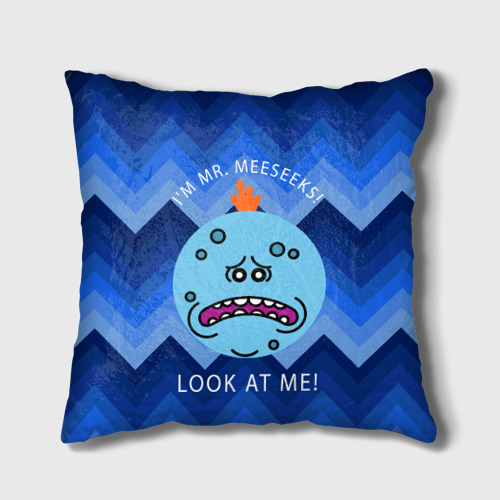 Подушка 3D I`m MR. Meeseeks Фото 01 Подушка 3D I`m MR. Meeseeks Фото 01