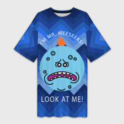 Платье-футболка 3D I`m MR. Meeseeks